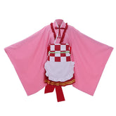 Halloweez Kanroji Mitsuri Cosplay Outfit - Authentic Japanese Kimono Lolita Dress - Halloweez